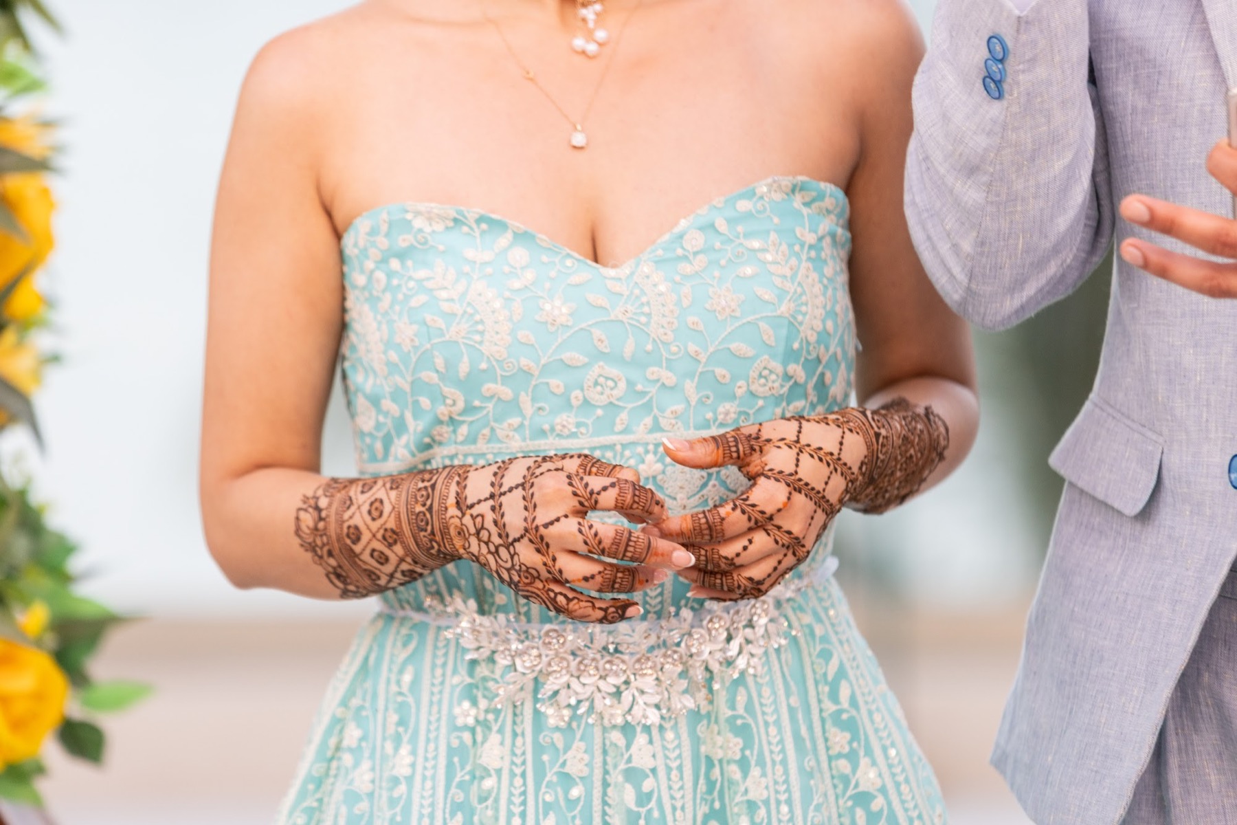 Tania & Saurav — celebration frame